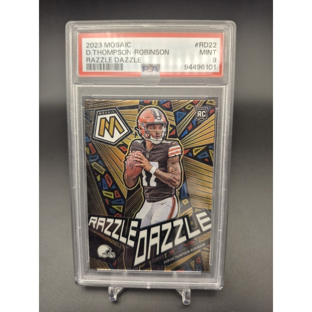2023 Panini Mosaic - Razzle Dazzle‎ Dorian Thompson-Robinson #RD22 - Picture 1 of 12